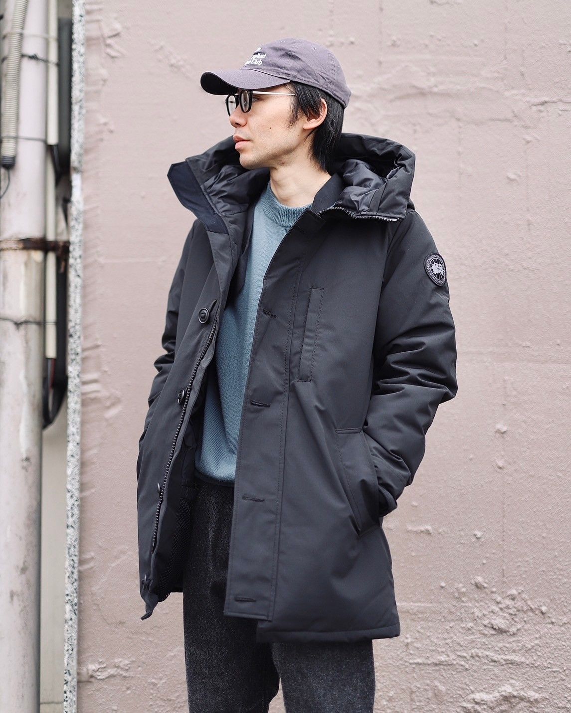 Canada goose カナダグースchateau black label 限定入荷