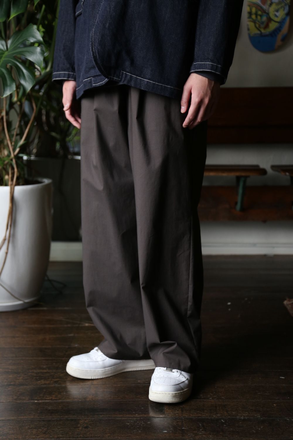 CIOTA for Graphpaper Suvin Cotton Denim Jacket(GM213-20238) style.2021.8.22