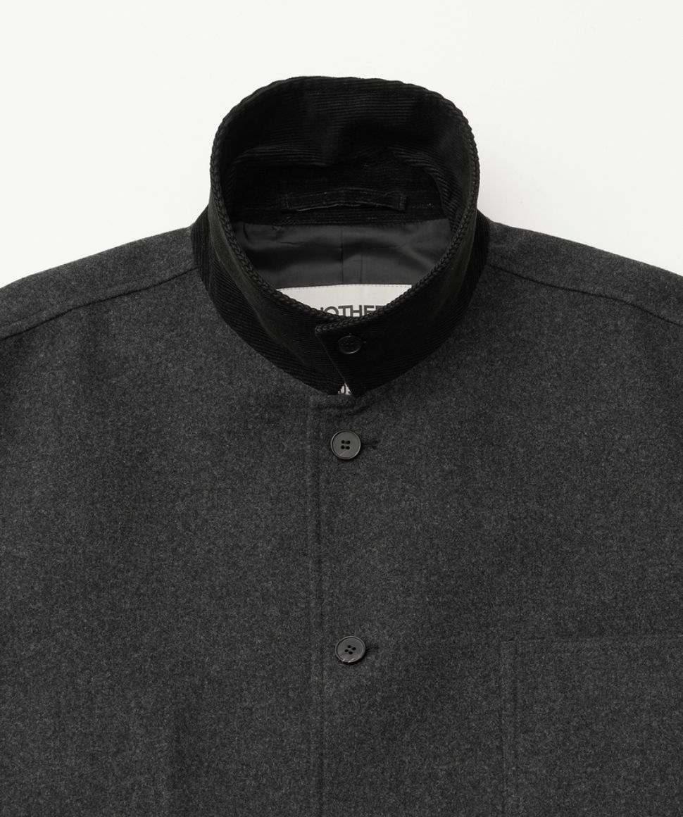 ANOTHER OFFICEアナザーオフィス Santiago Cashmere Work Jacket(AOEFJK011)Heather Charcoal☆10月10日(金)新作発売！