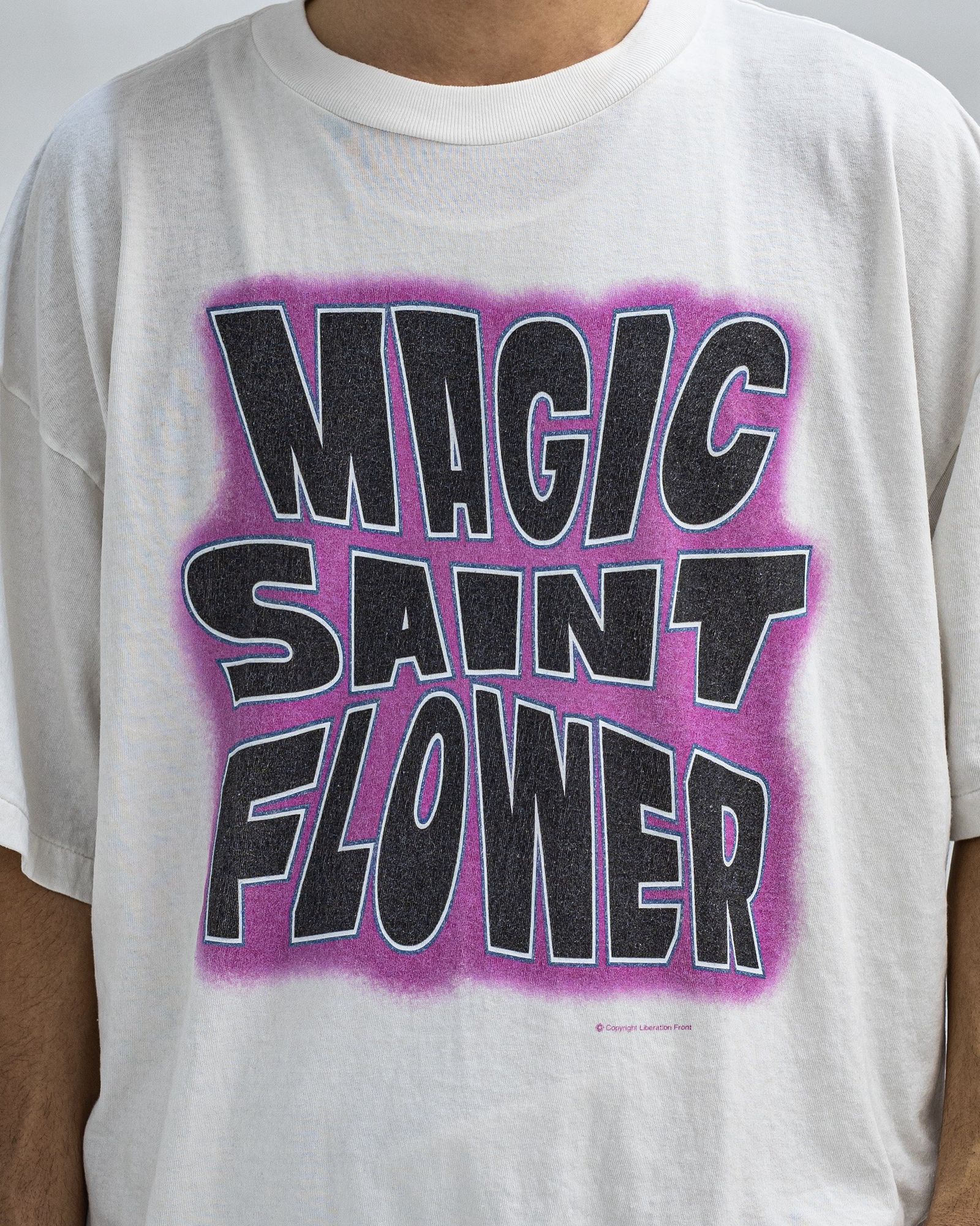 セントマイケル 26SS MAGIC SAINT SS T-SHIRT(SM-MK8-0000-010)WHITE☆4月11日(土)発売！