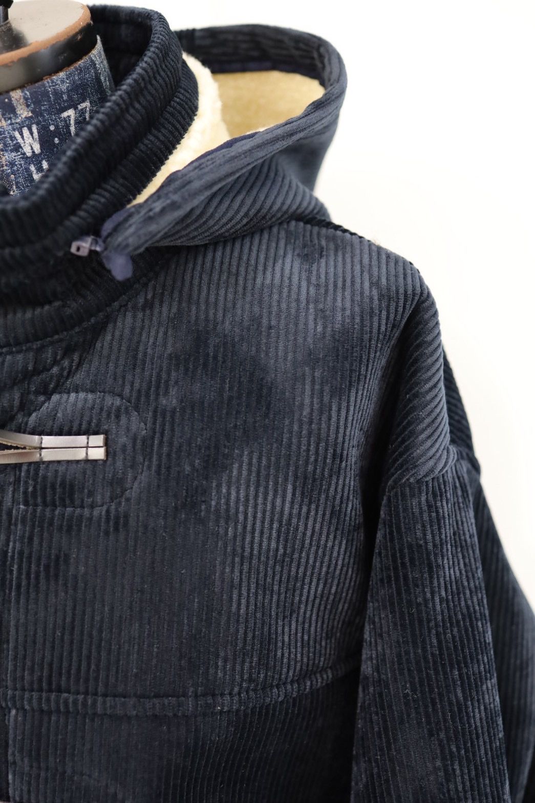 フレッシュサービス SHERPA CORDUROY DUFFLE COAT(FSC254-10064)NAVY☆11月22日(土)発売！