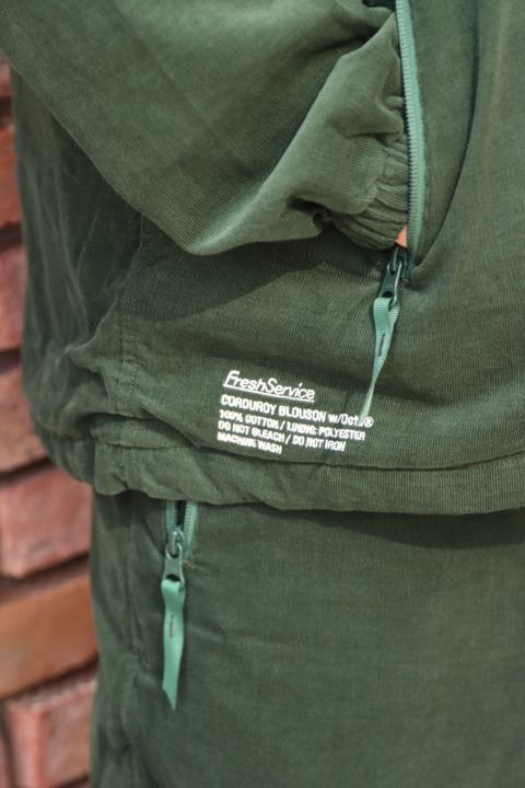 FreshService CORDUROY BLOUSON w/Octa®︎ style.2022.11.5