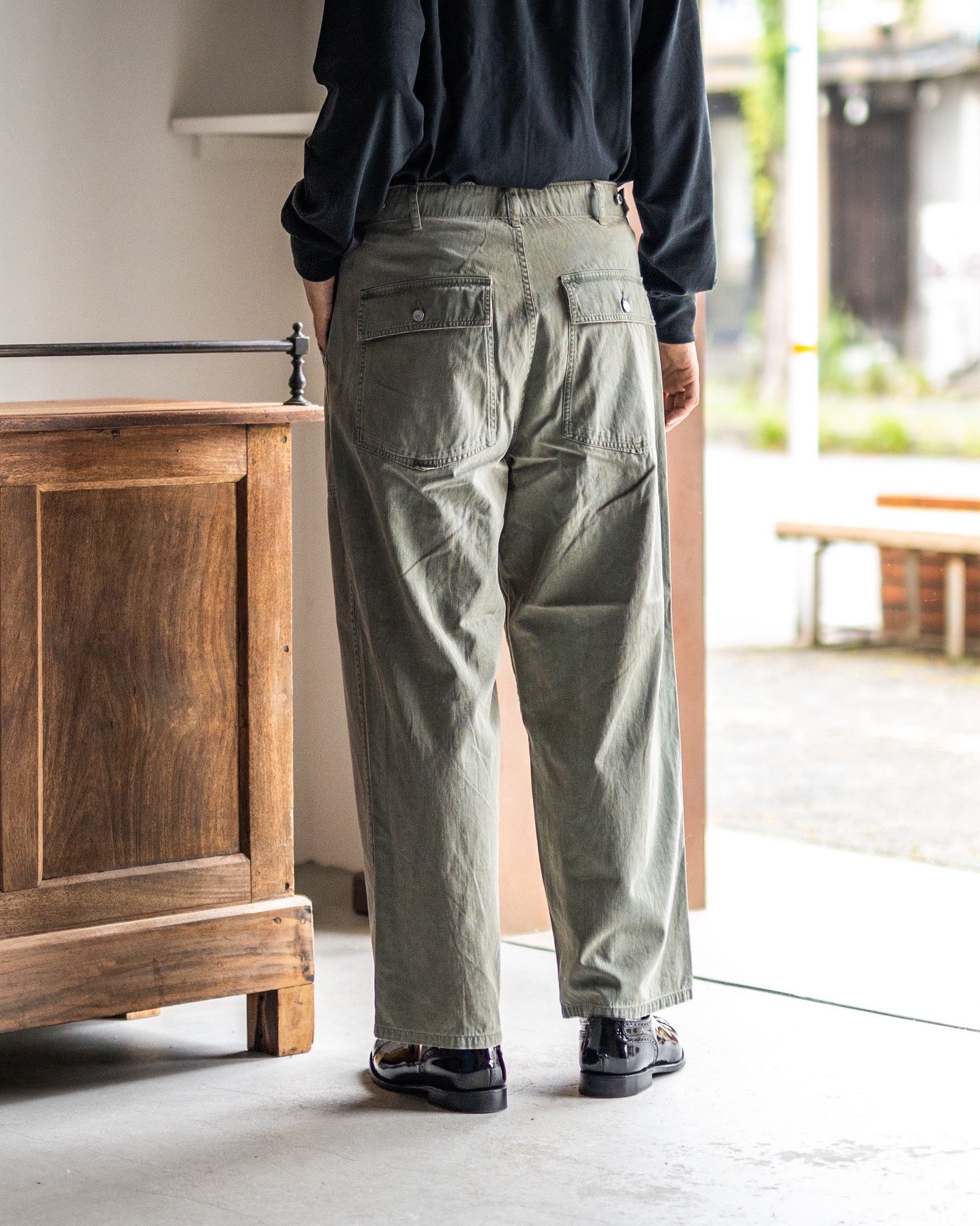 アプレッセ2025 STYLE2 Vintage Utility Pants(25AAP-04-27)SAGE