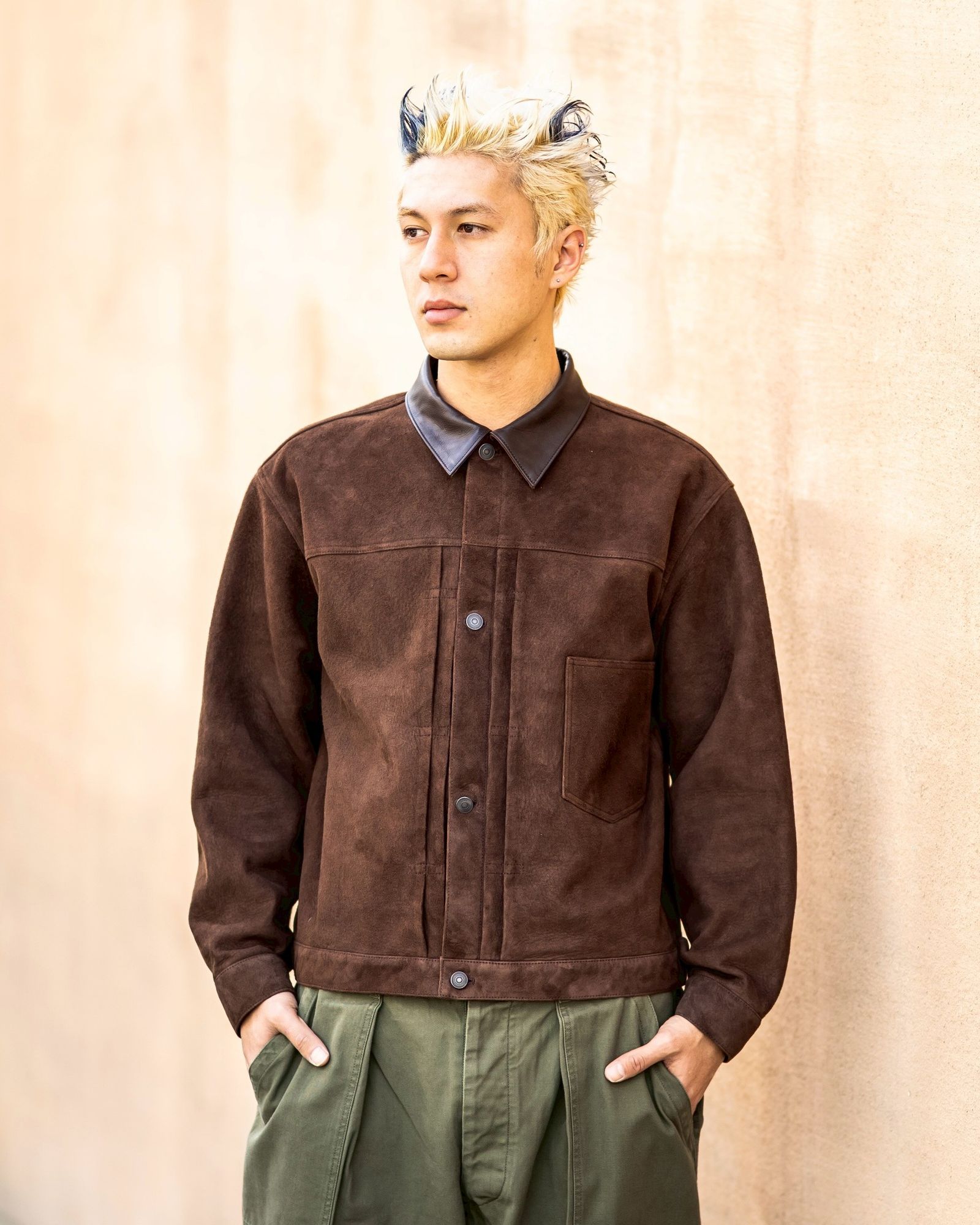 A.PRESSE Vintage Suede Leather 1st Type Jacket 新作発売！