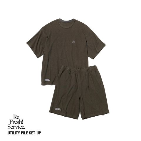 ReFresh!Service. “UTILITY PILE SET-UP”(KHAKI)☆9月27日(土)発売！