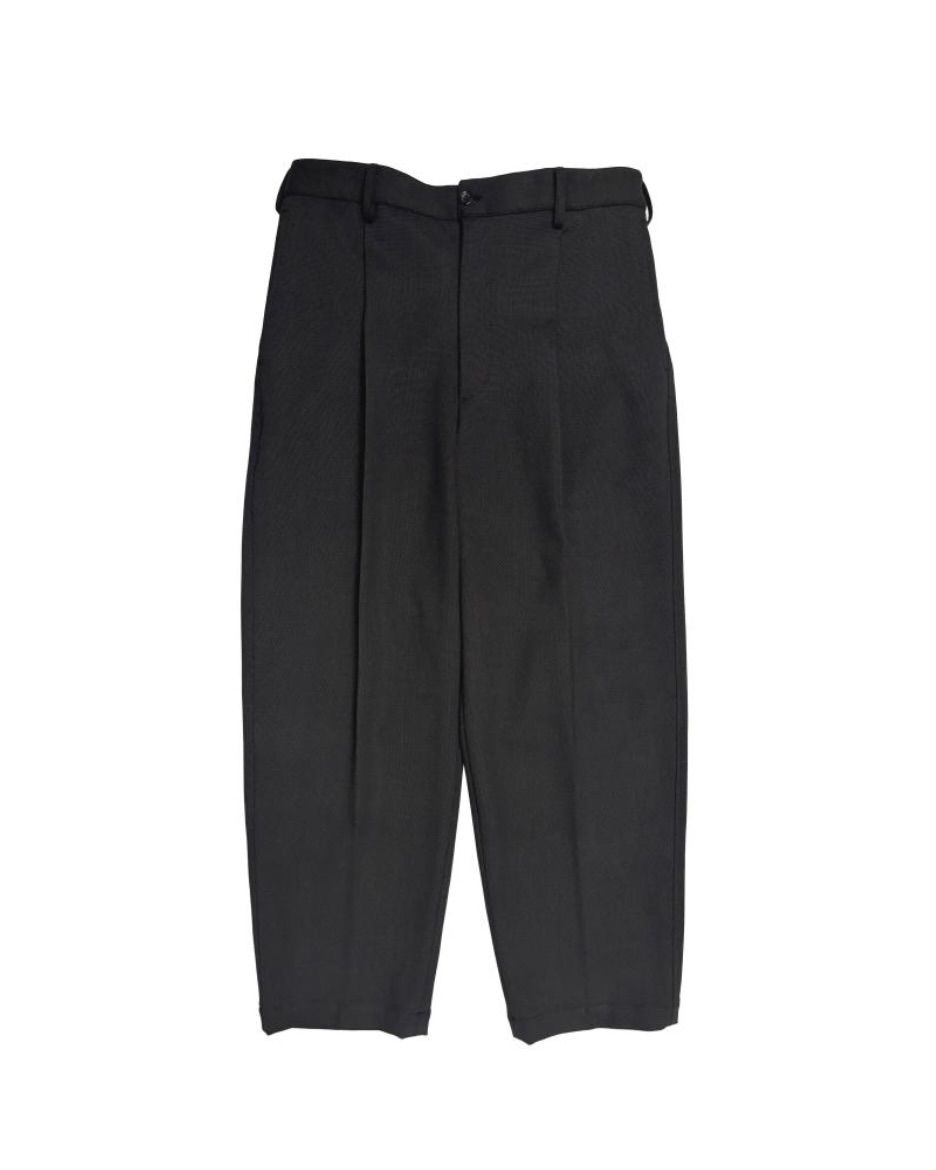 グラフペーパー 25AW SIDOGRAS Melange Ponte Wide Tapered Slacks(GM254-40051)GRAY☆11月29日(土)発売！