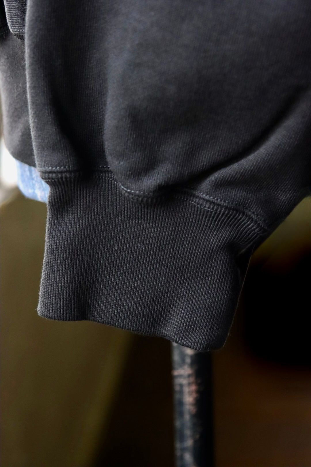 ブラームス 25FW Soft&Hard Sweat Crew-Neck P/O Wide(bROOTS24F26F25)Black☆新作発売！