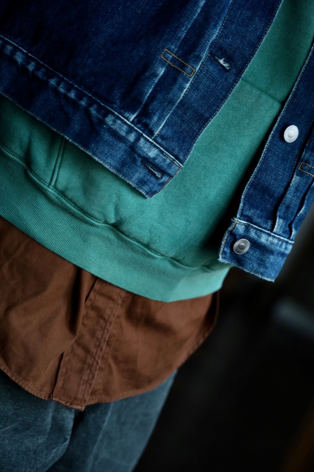 アプレッセ Vintage Sweat Hoodie(25SAP-05-06K)GREEN