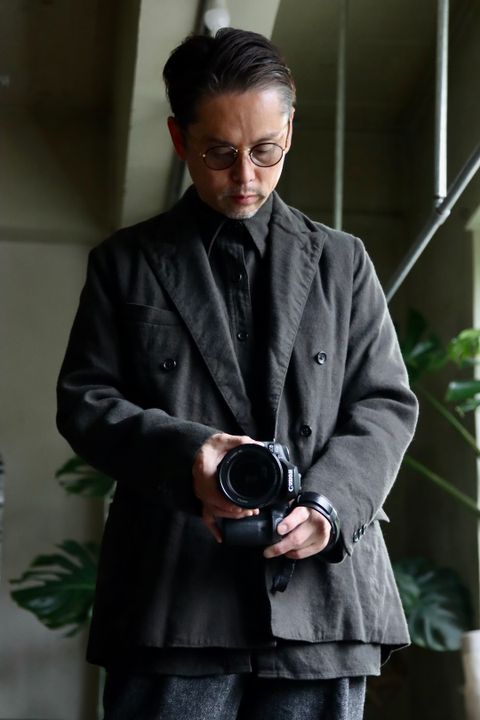 アプレッセ22FW Double Breasted Jacketスタイル.2022.9.26.