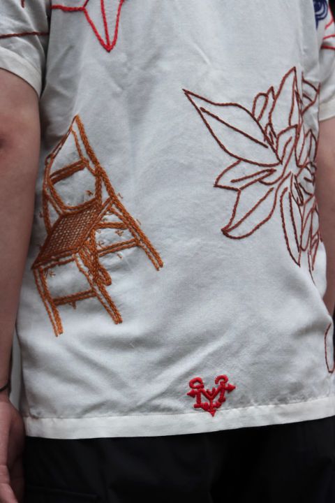 KHOKI B shirt(22SS-B-04) style. 2022.03.21.