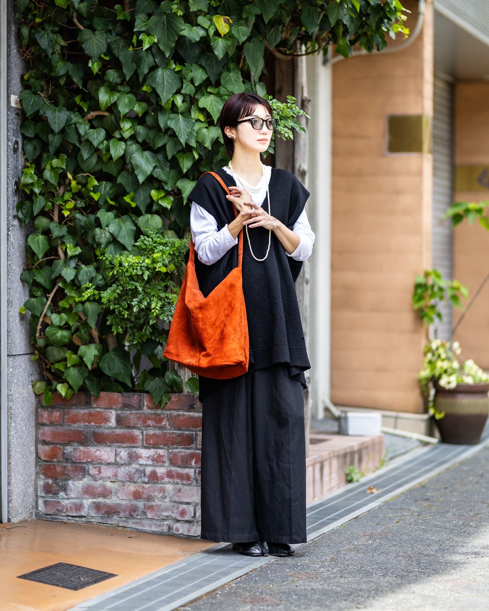 Morphee / モルフェトートバッグ 3WAY LARGE TOTE(L SIZE)SUEDE [TERACOTTA]☆新作発売！