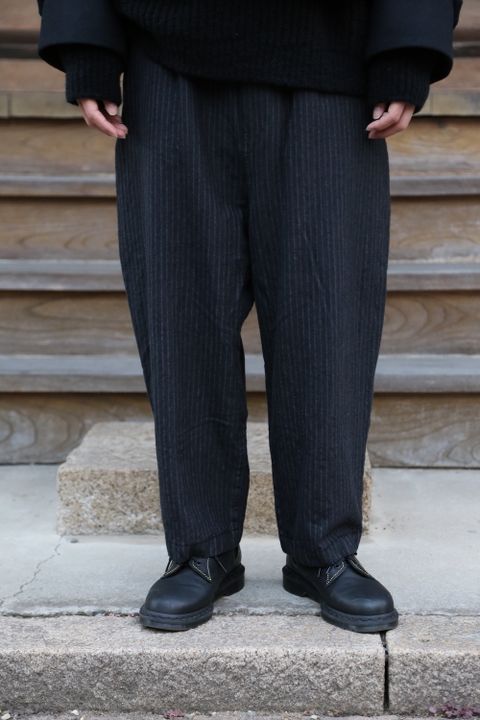 YOKE 3WAY BAL COLLAR SHARE COAT"BLACK"Style.2020.10.24.