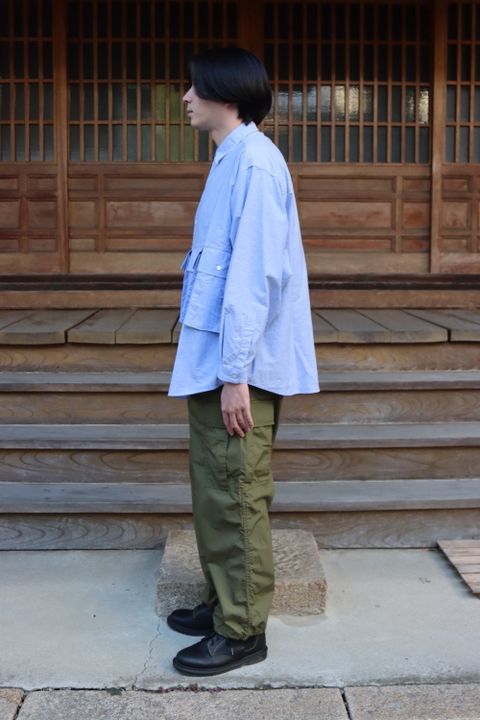 FreshService OXFORD FLAP POCKET L/S SHIRT(FSW-21-SH_66)  style.2021.10.22