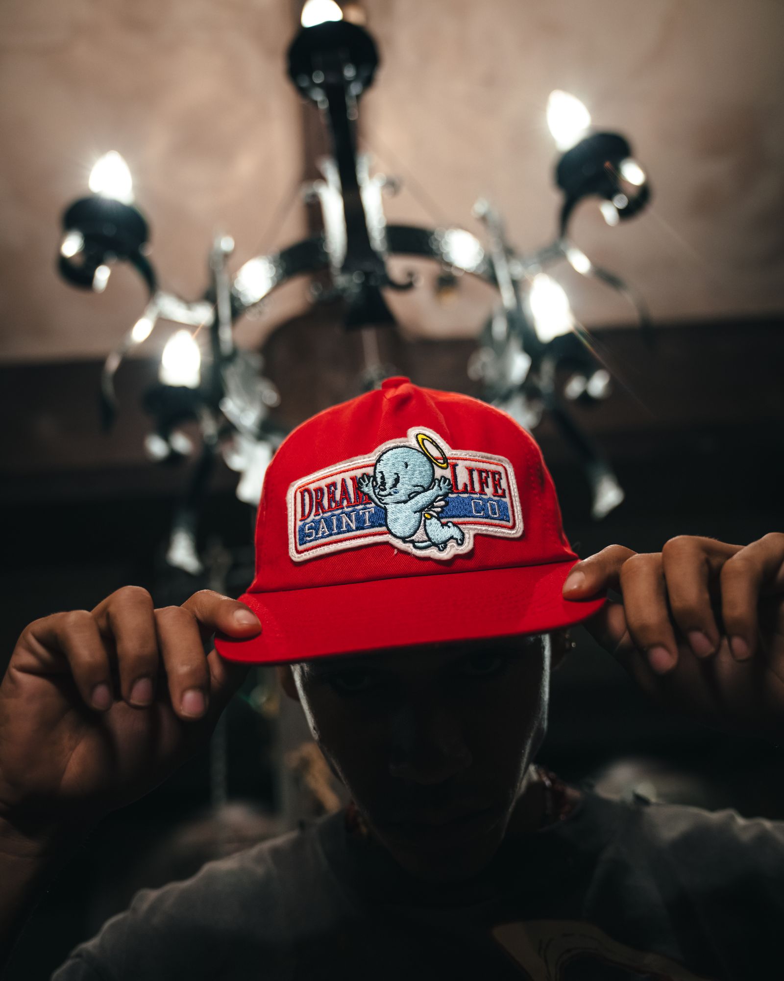 セントマイケル BABY MICHAEL CAP(SM-HR1-0000-093)RED☆9月13日(土)発売！
