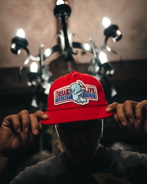 セントマイケル BABY MICHAEL CAP(SM-HR1-0000-093)RED☆9月13日(土)発売！