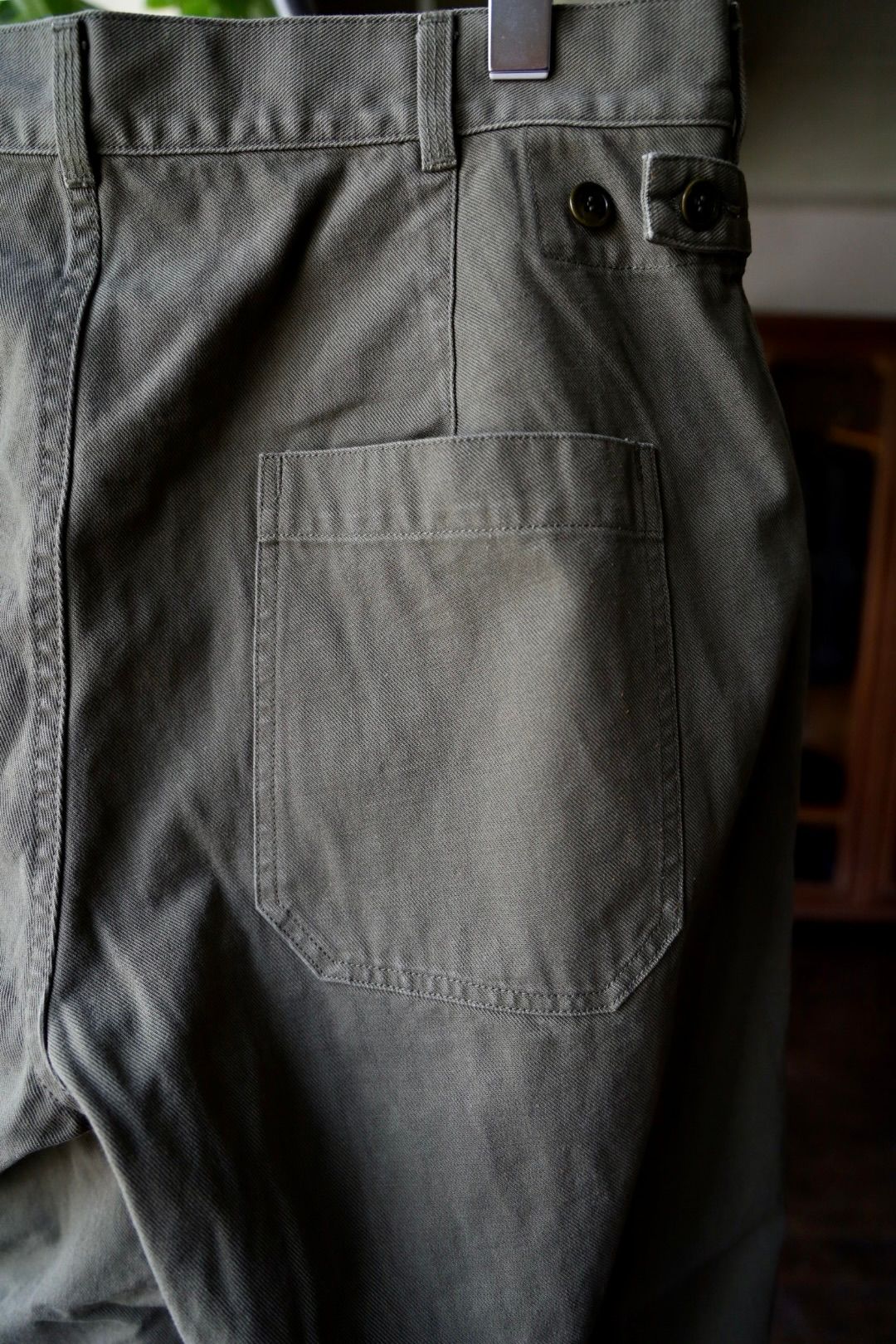 アプレッセ 2025 STYLE2  USAF Hemmed Bottoms(AP-4009)OLIVE☆8月23日(土)発売！