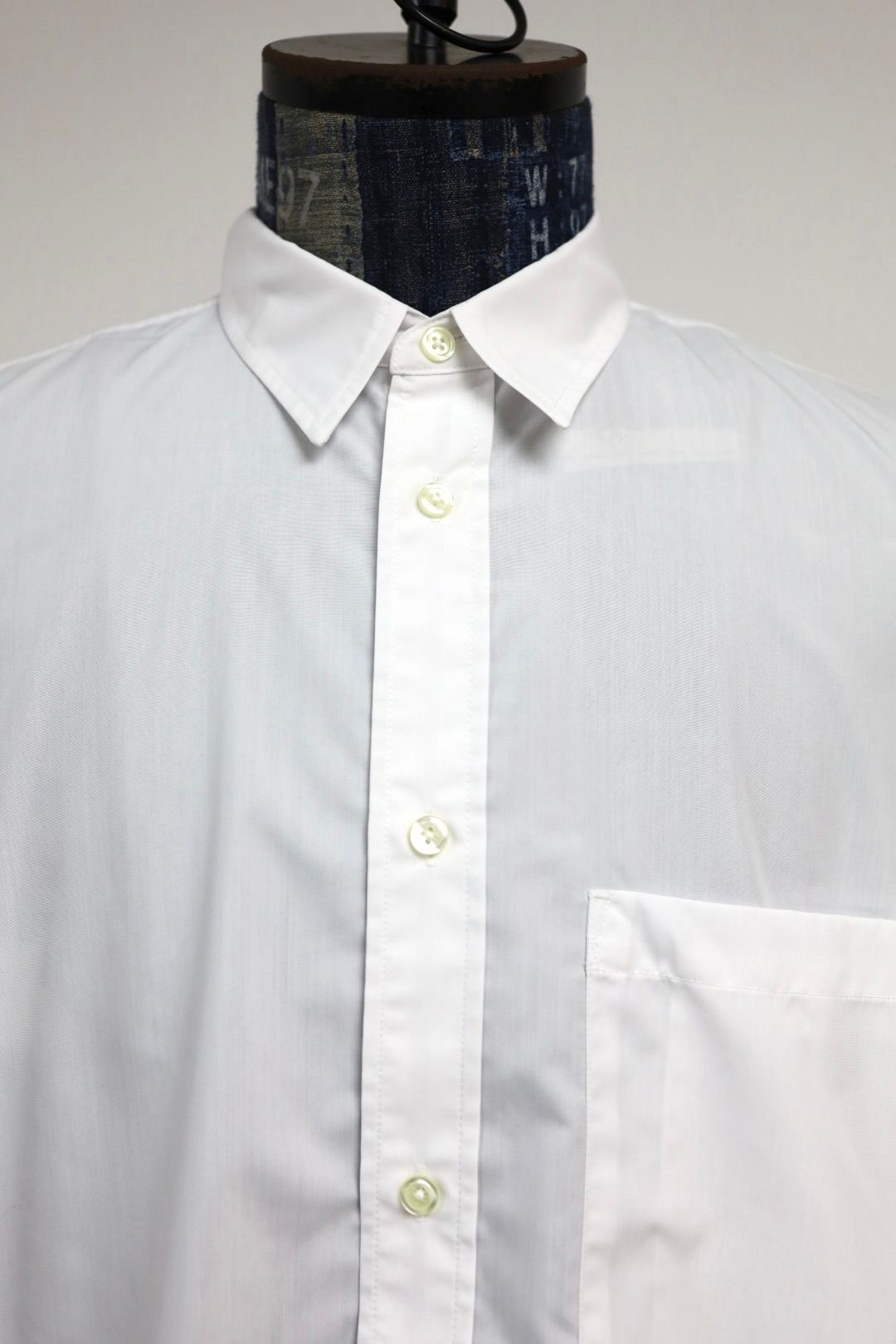 DAIWA PIER39(ダイワピア39) TECH REGULAR COLLAR SHIRT L/S SOLID(BE-81026)WHITE☆2月21日(土)発売！