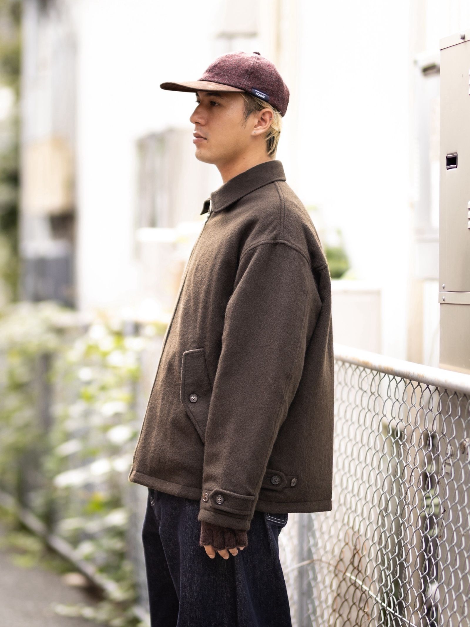 COMME des GARCONS HOMME リバーシブルキルティングジャケット