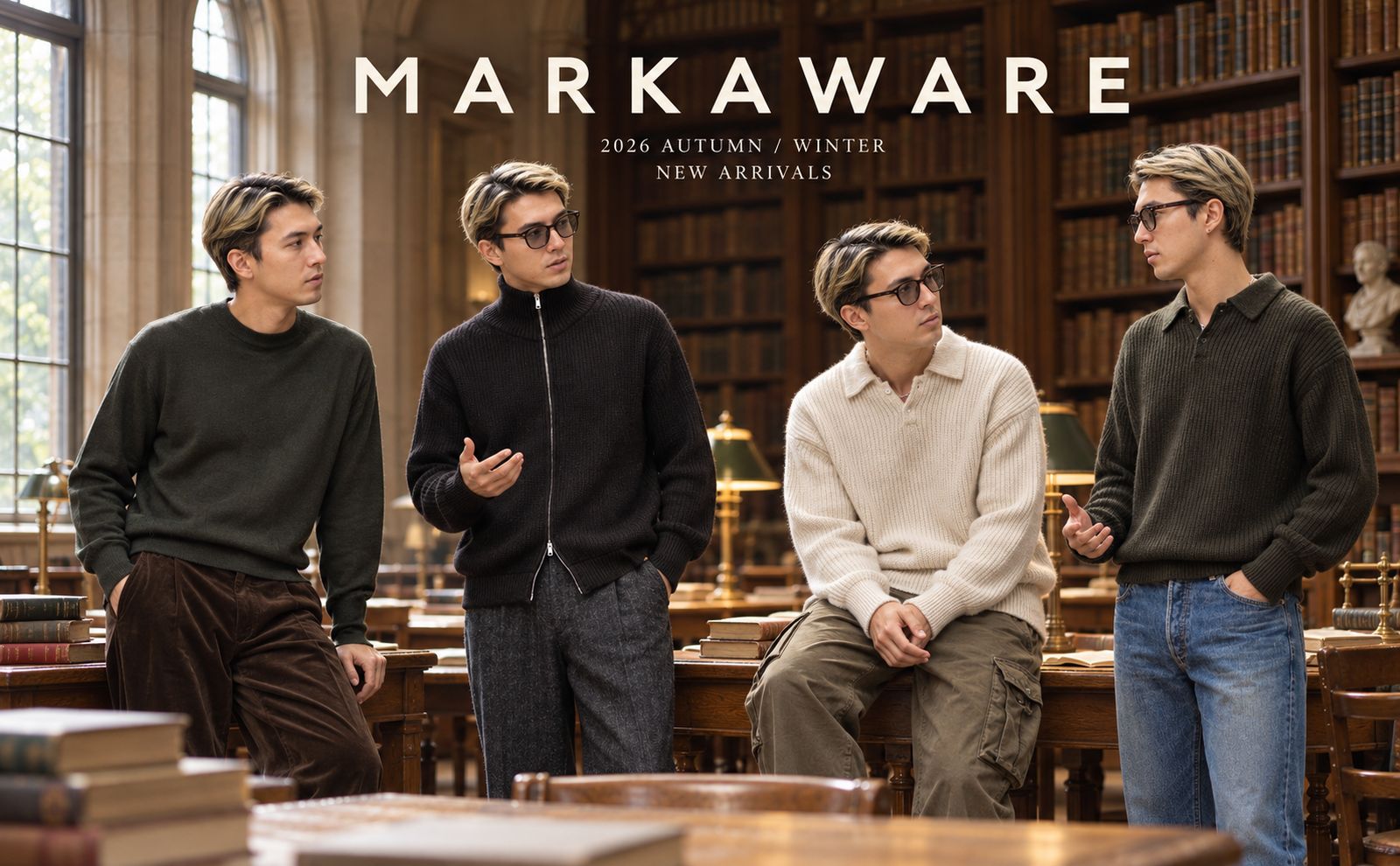 MARKAWARE-マーカウェア 2026AW☆新作発売！