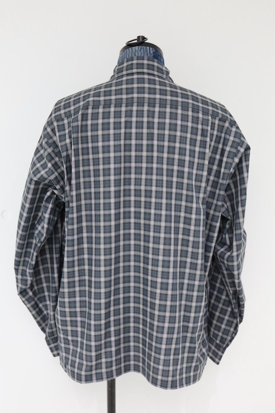 DAIWA PIER39(ダイワピア39) TECH SPORTS OPEN COLLAR SHIRT L/S GREN PLAID(BE-82026)CHARCOAL☆3月28日(土)新作発売！