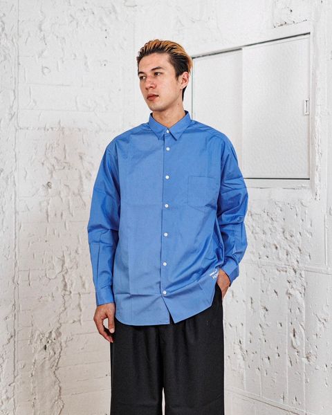 COMME des GARCONS HOMME 綿ブロードL/Sシャツ(SAX) スタイル 2月8日(土)新作発売！