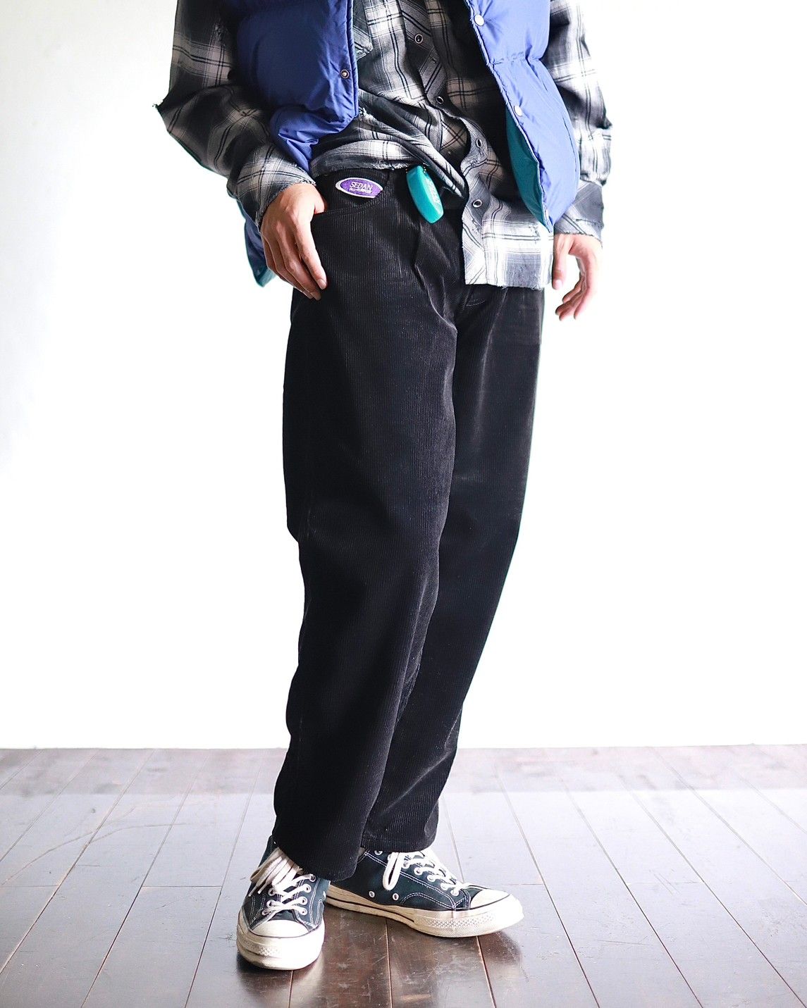 セダンオールパーパスFW23 Classic Down Vest (SD23F-JK01)Navy