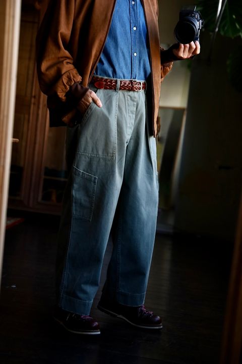 A.PRESSE Vintage USAF Hemmed Bottomsスタイル2025.1.25.