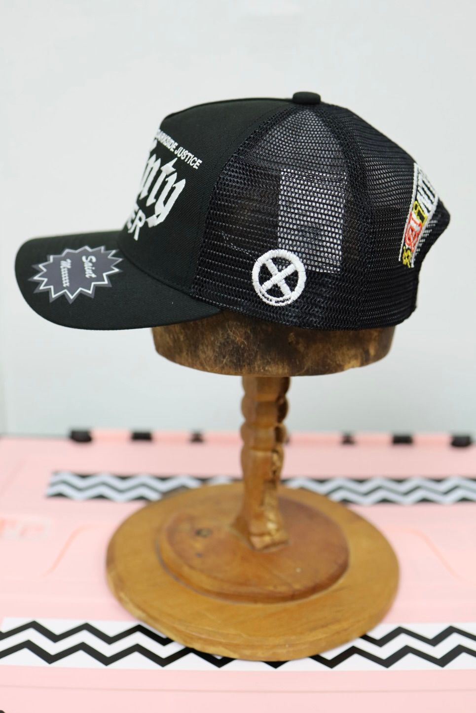 セントマイケル 26SS  SAINTY HUNTER BH_MESH CAP(SM-MK8-0000-C37)BLACK☆4月29日(水)発売！