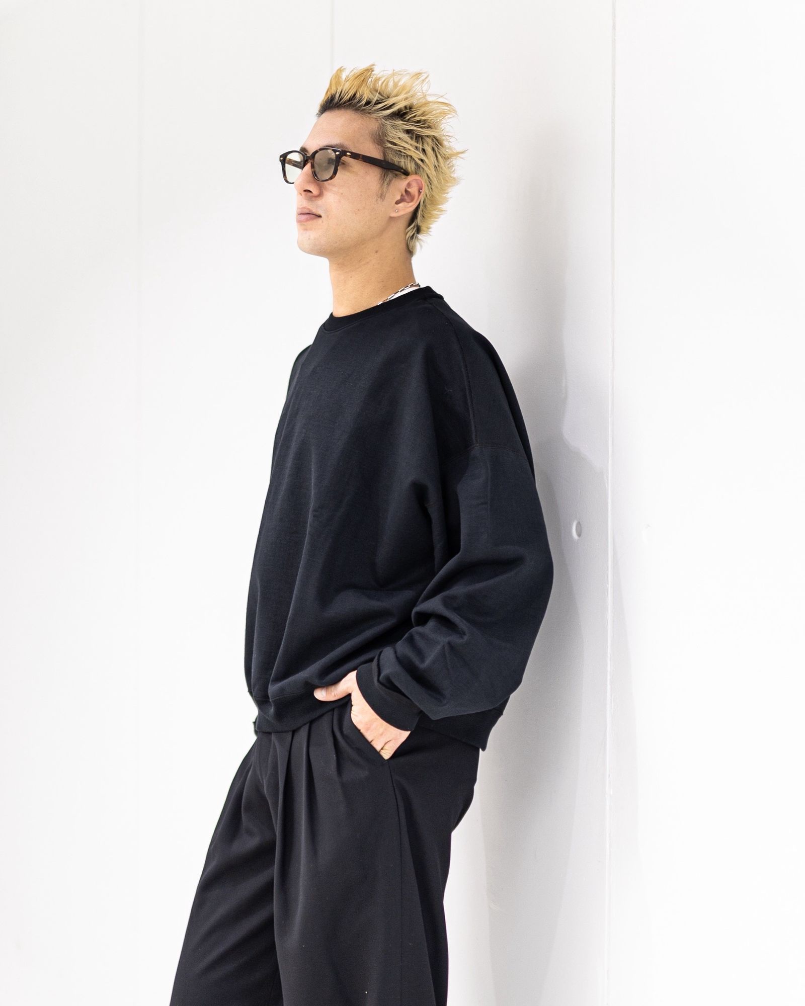 MARKAWARE HUGE SWEAT SHORT (A25C09CS02C)BLACK☆新作発売！