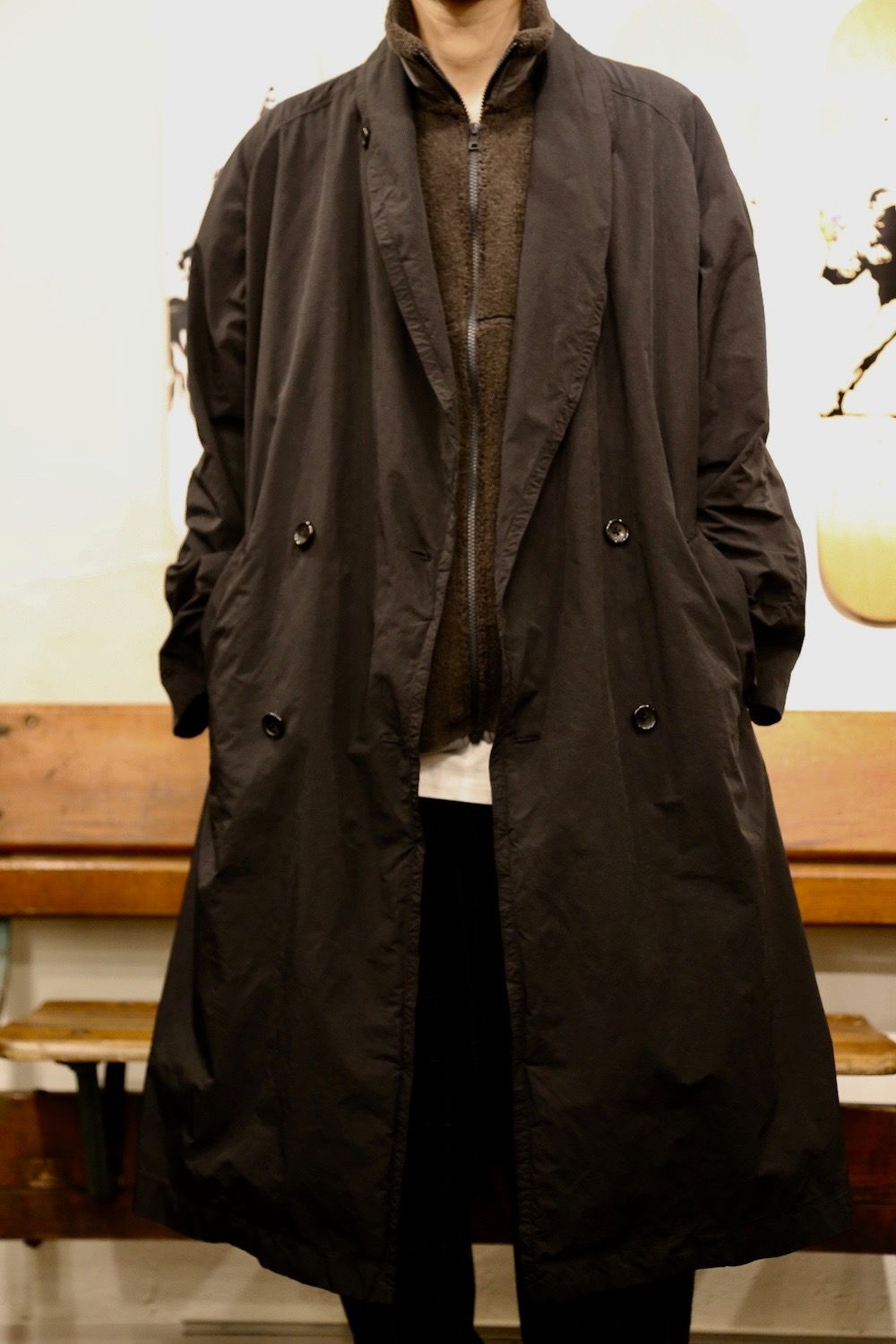 Graphpaper Garment Dyed Shop Coat