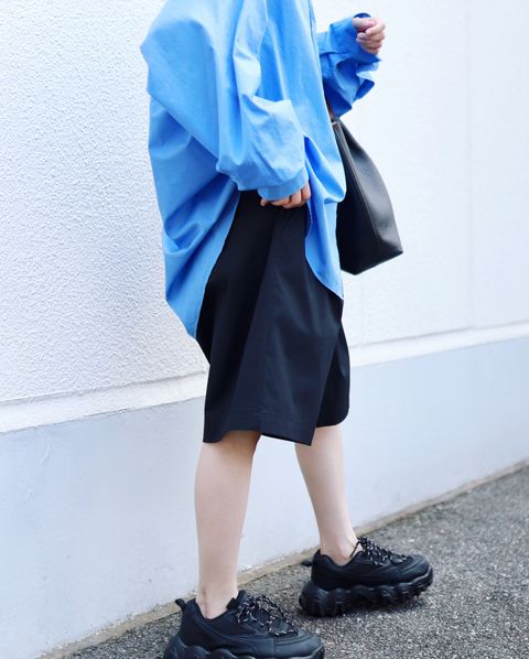 グラフペーパー 新作Broad L/S Oversized Regular Collar Shirt style.2023.7.30