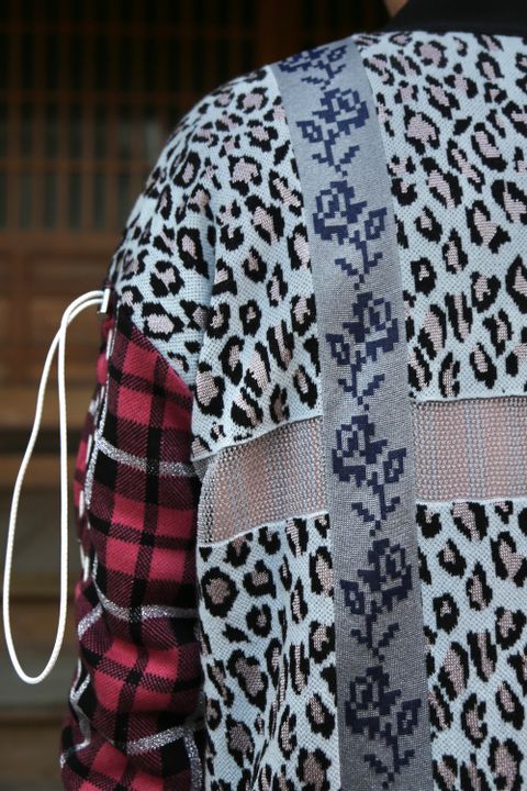 KIDILL×rurumu Drawcord Knit Cardigan style.2021.1.17