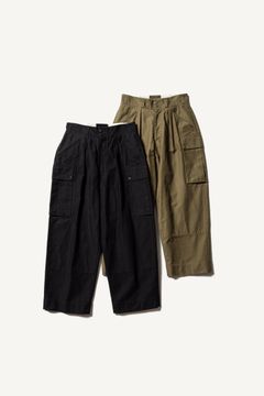アプレッセ22FW MT Trooper Pants"BLACK"スタイル