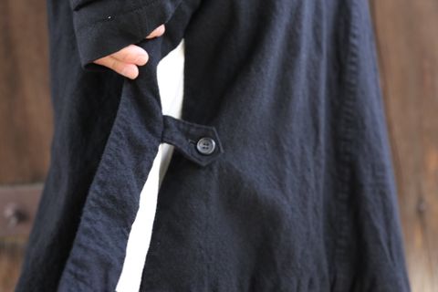 COMME des GARCONS HOMME ウールサージ縮絨コートスタイル.2020.11.1.