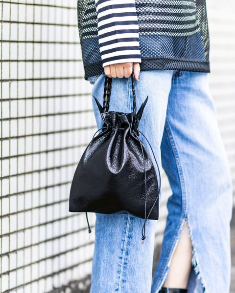 エンダースキーマ バッグ woven sac gloss(yv-b-wsg)black☆12月6日(土)発売！