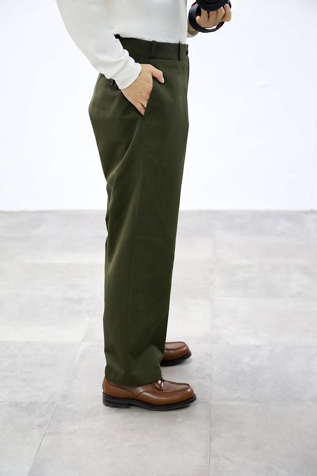 アプレッセ 2026 STYLE1 Wool Cotton WW2 Work Pants(26SAP-04-04)OLIVE☆11月29日(土)発売！