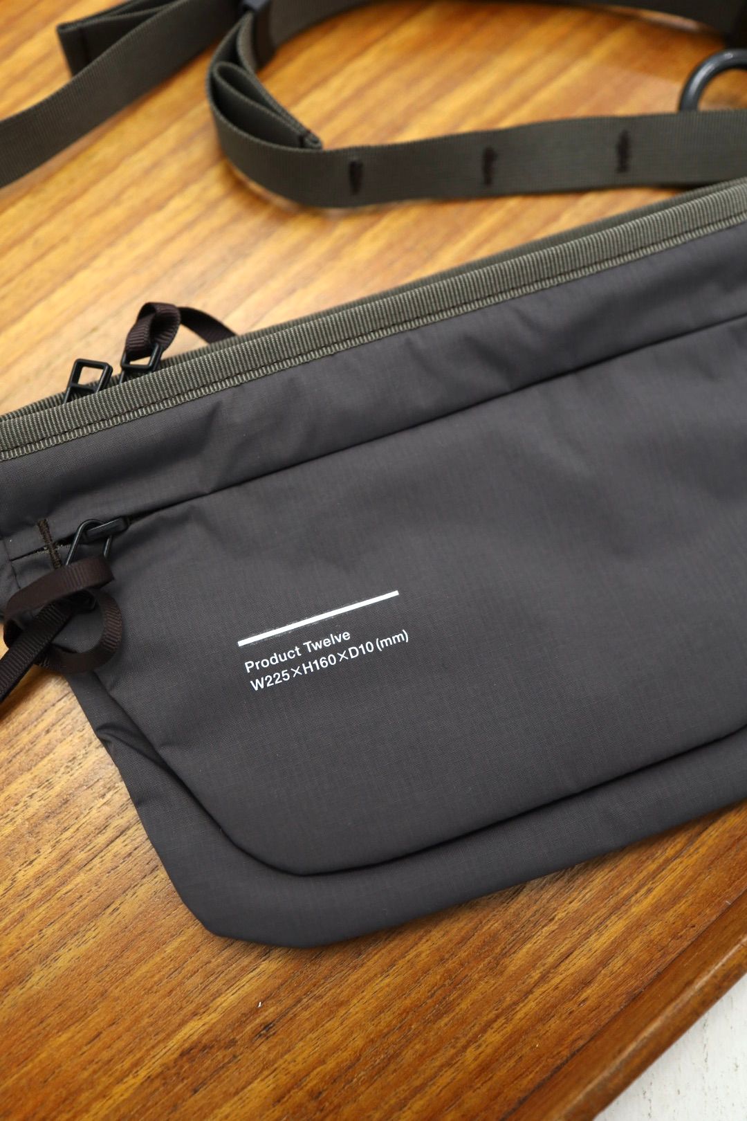 プロダクトトゥエルブ SS26 City Belt Bag(26SS-PAC02)BROWN