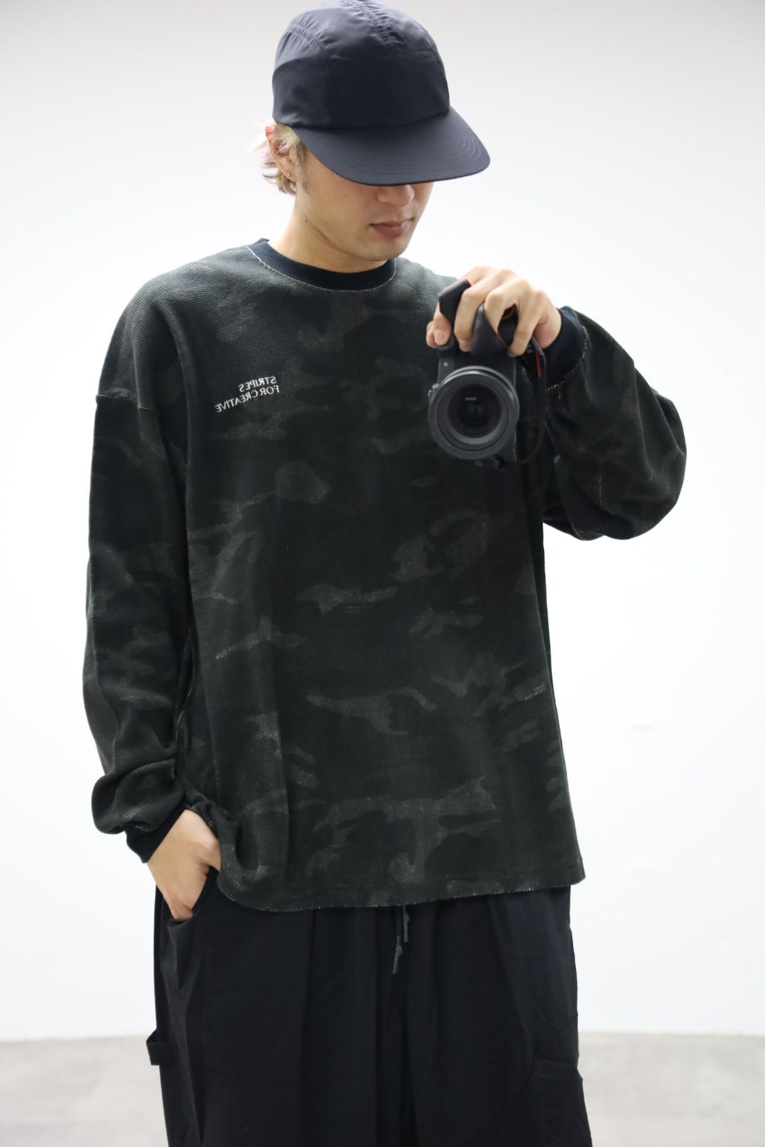 S.F.C 26SS エスエフシー THERMAL OG CAMO LS TEE(SFCSS26CS03)Black Camo☆2月28日(土)発売！