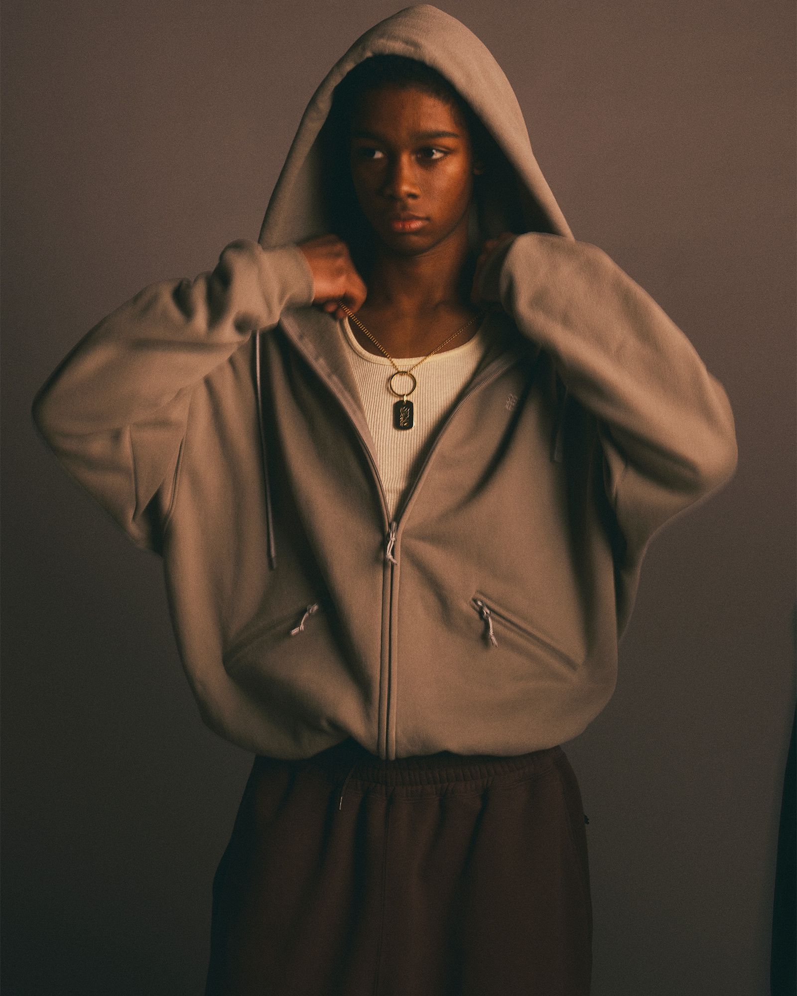セダンオールパーパス FW25 OG Logo Full Zip Hoodie(SD25F-CT06)Charcoal☆10月4日(土)発売！