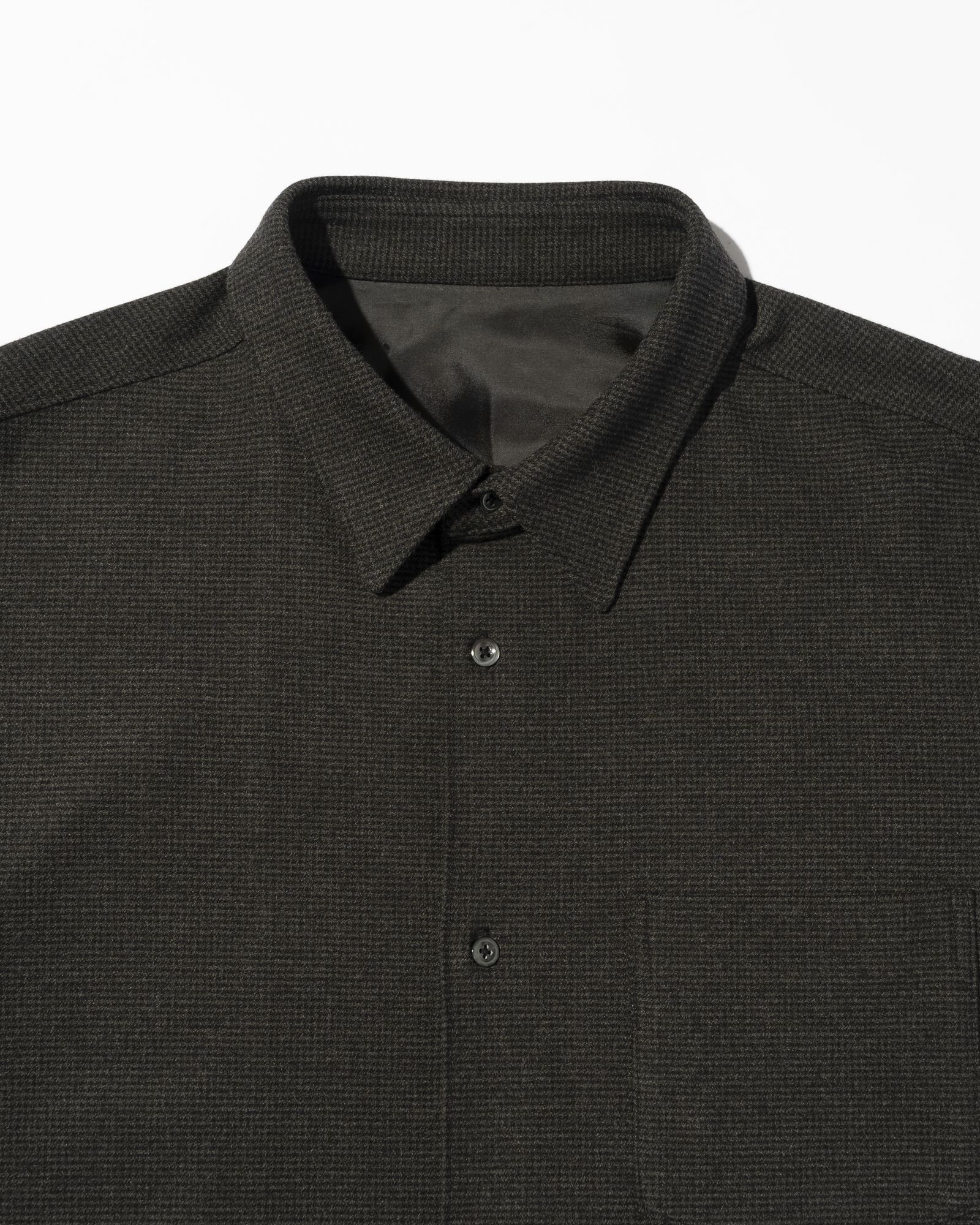 フレッシュサービス 26AW PRESWARM® RIBBED CUFF SHIRT(FSC263-50052)HOUNDSTOOTH☆9月26日(土)新作発売！