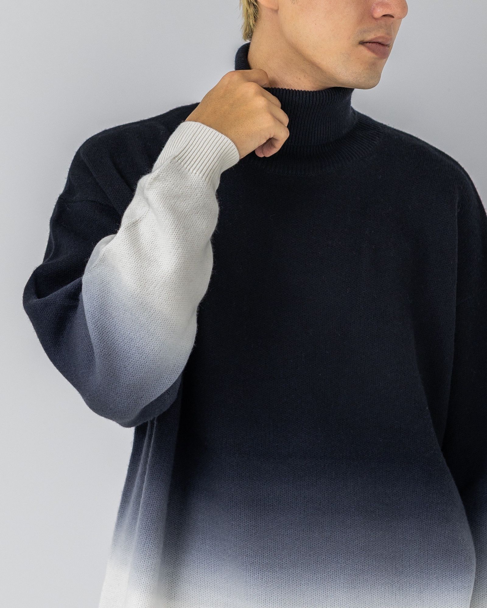 Graphpaper Gradient Dyed Wool Hight Neck Knit 9月27日(土)新作発売！