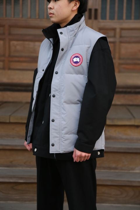 CANADA GOOSE GARSON VEST"Gray" style 2020.12.23.