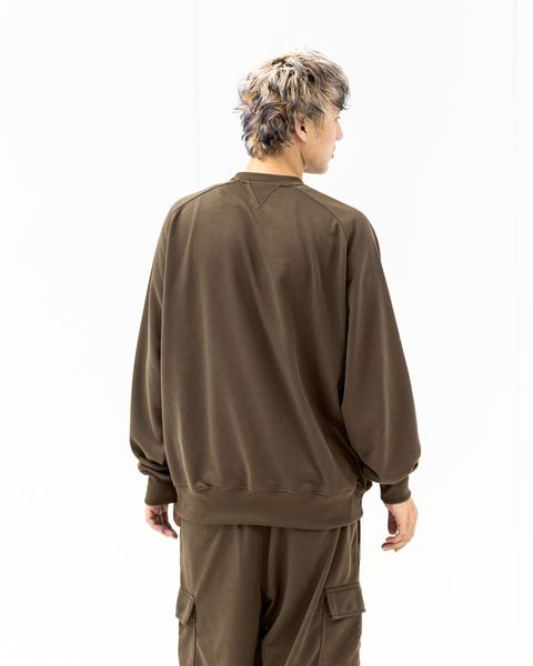 DAIWA PIER39 TECH SWEAT CREW FREEDOM SLEEVE(BROWN INK)1月24日(土)新作発売！