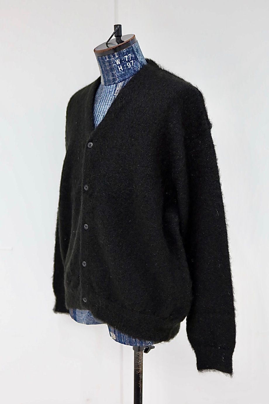 S.F.C 25FW エスエフシー LAME MOHAIR CARDIGAN(SFCFW25KN01)Black