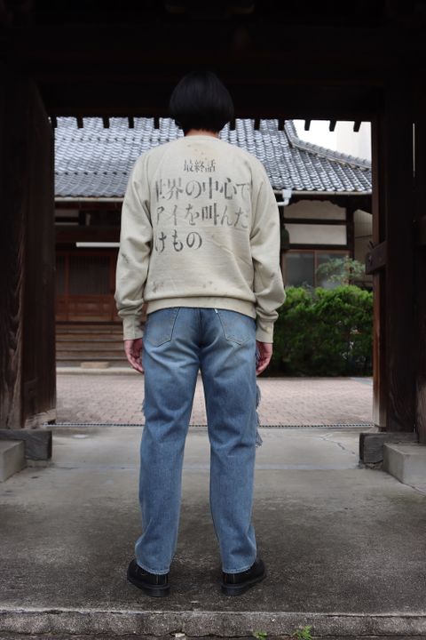 ©SAINT M×××××× エヴァンゲリオンラグランスウェット style.2021.10.24.