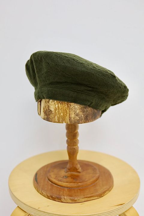 ヨウジヤマモト 縮絨アジャストベレー帽(MK-H93-102)KHAKI☆新作発売！