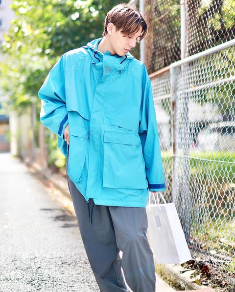 S.F.C 23FW 3LAYER JACKET"BLUE"スタイル