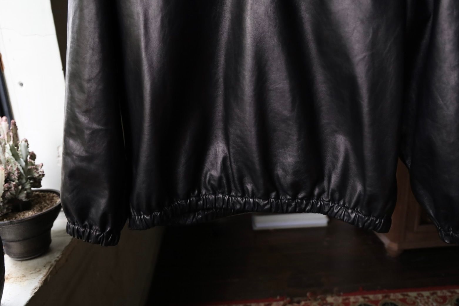 アプレッセ 2026 STYLE2 Leather Pullover Snap Shirts(26AAP-01-72)BLACK☆10月17日(土)新作発売！
