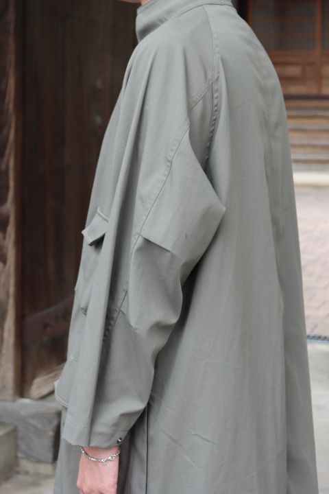 YOKE DESERT STORM OVERCOAT(YK21AW0239C) style.2021.9.13.