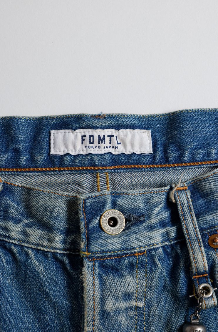 ファンダメンタル デニムパンツCLASSIC STRAIGHT DENIM CS121(FA25/MG121)INDIGO